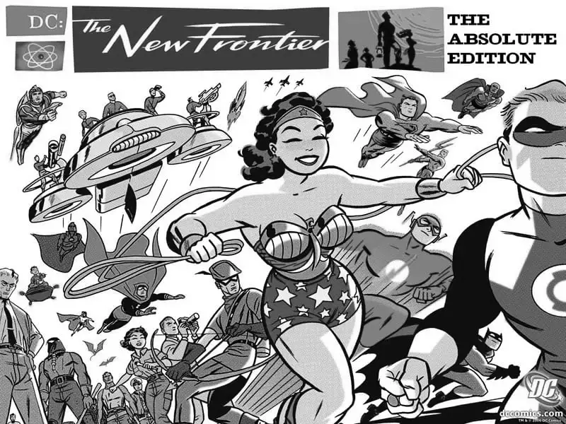DC: The New Frontier by Darwyn Cooke, book cover