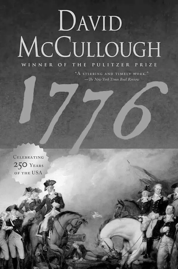 1776 by David McCullough, book cover