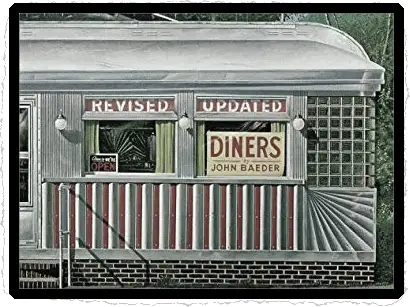 Book cover for Diners by John Baeder