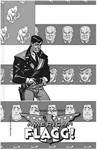 Howard Chaykin's American Flagg! Vol. 1, book cover